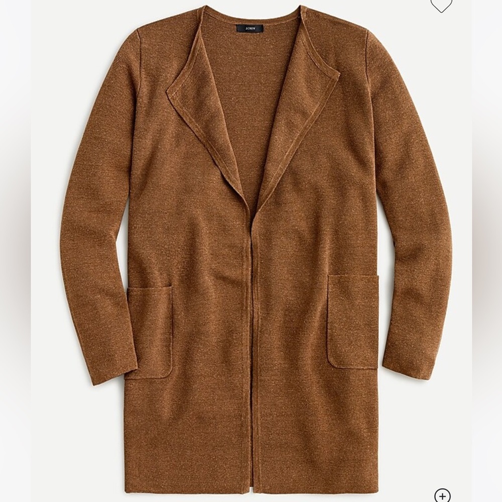 J. Crew Brown Women's Cardigan - Picture 1 of 8